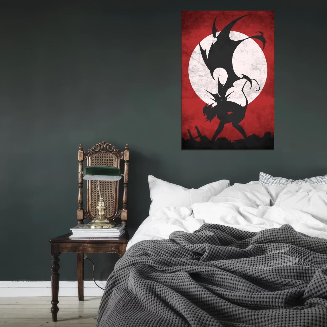 Devilman Crybaby Akira Fudo Ryo Asuka Horror Supernatural Anime Poster Manga Art
