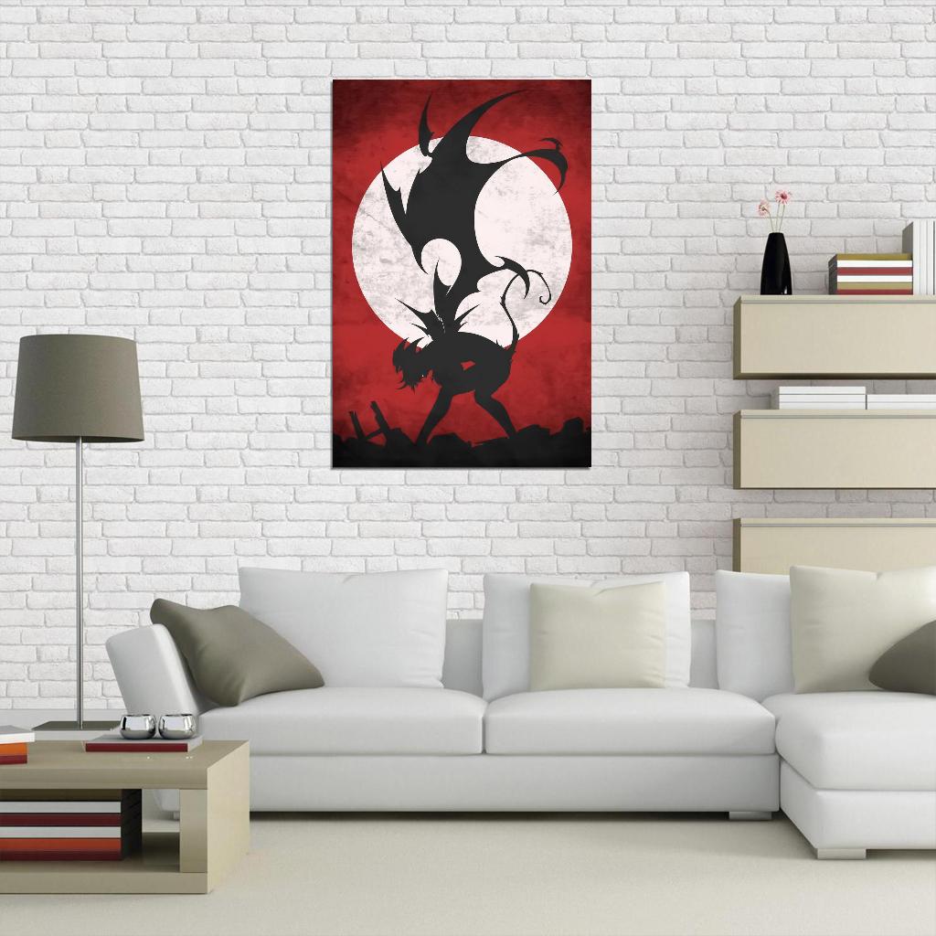 Devilman Crybaby Akira Fudo Ryo Asuka Horror Supernatural Anime Poster Manga Art