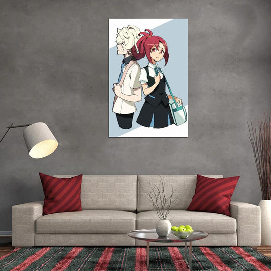 Kiznaiver Agata Katsuhira Takashiro Chidori Sci-fi Drama Anime Poster Manga Art - xonomax