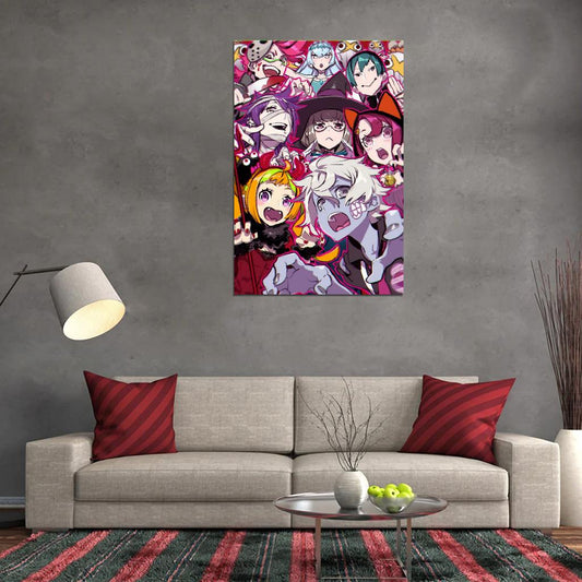 Kiznaiver Katsuhira Agata Noriko Sonozaki Sci-fi Drama Anime Poster Manga Art - xonomax