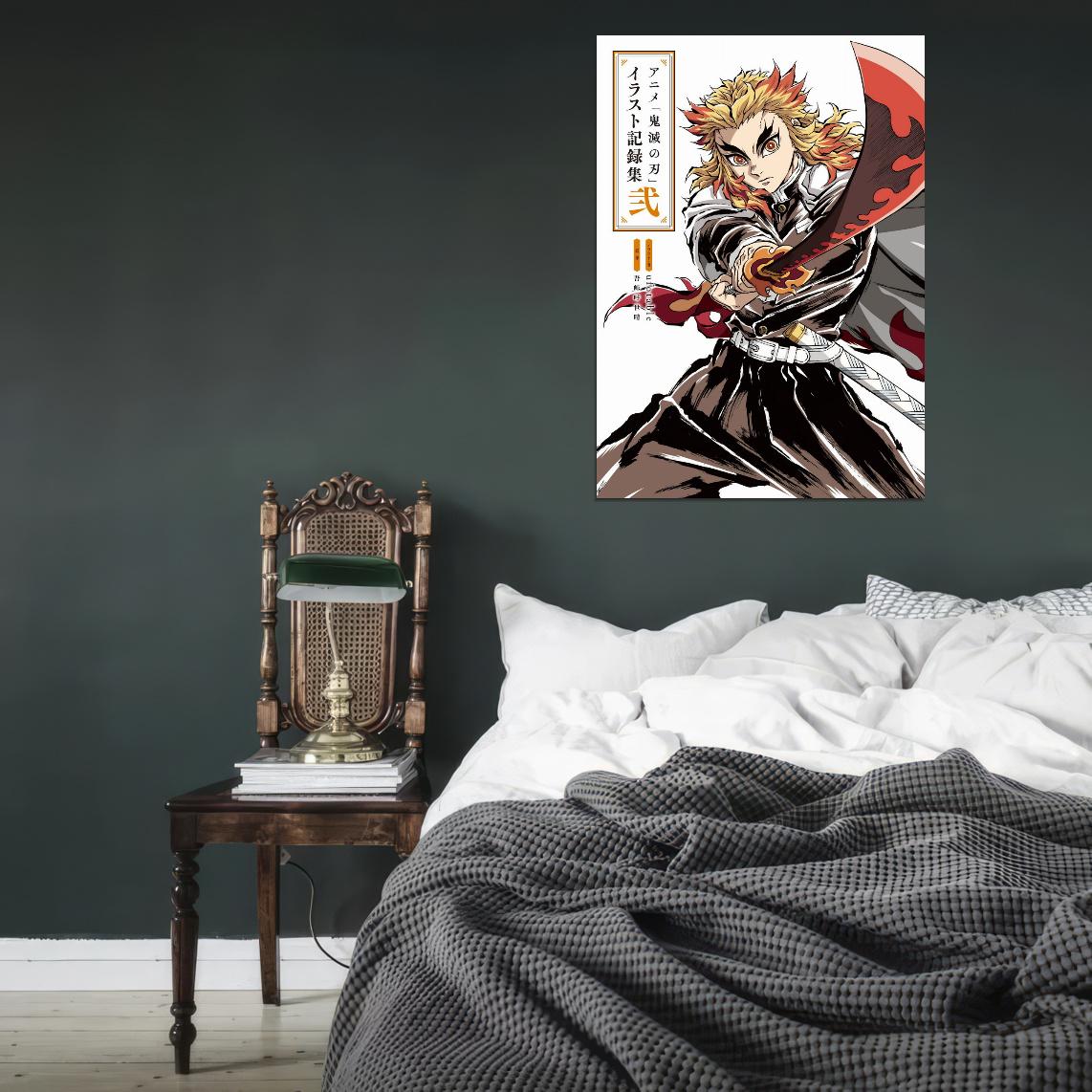 Demon Slayer Kimetsu No Yaiba Tv Series Anime Poster Japanese Action Supernatural Adventure Manga Art