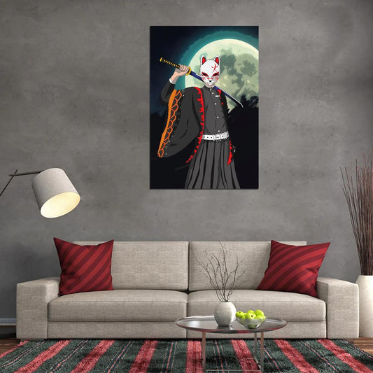 Demon Slayer Kimetsu No Yaiba Tv Series Anime Poster Japanese Action Supernatural Adventure Manga Art - xonomax