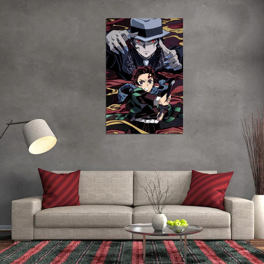 Demon Slayer Kimetsu No Yaiba Tv Series Anime Poster Japanese Action Supernatural Adventure Manga Art - xonomax