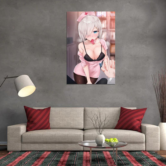 Kantai Collection Kancolle Hamakaze Destroyer Video Game Military Strategy Anime Poster Manga Art - xonomax