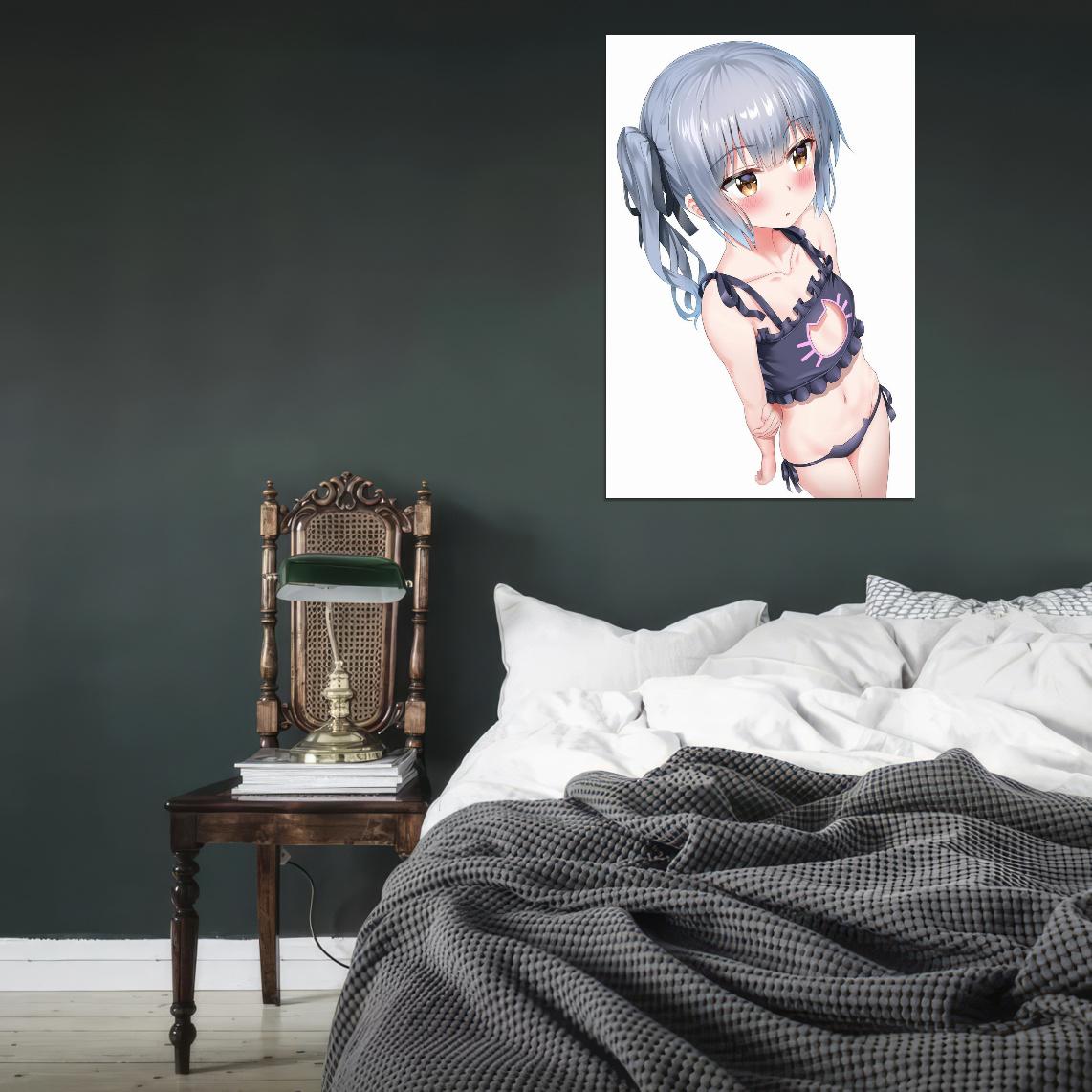 Kantai Collection Kancolle Kasumi Destroyer Video Game Military Strategy Anime Poster Manga Art - xonomax