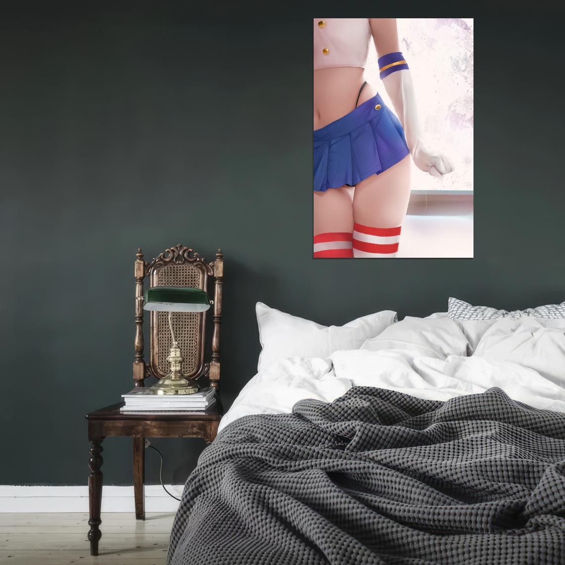 Kantai Collection Kancolle Shimakaze Destroyer Video Game Military Strategy Anime Poster Manga Art - xonomax