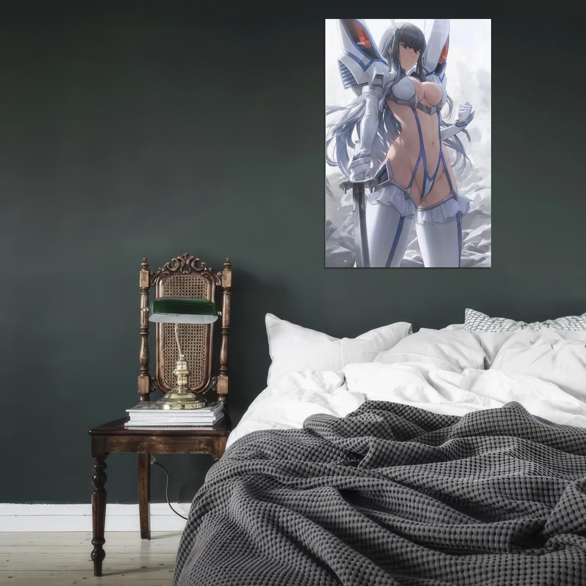 Kill La Kill Junketsu Kiryuuin Satsuki Action Comedy Anime Poster Manga Art Sexy - xonomax