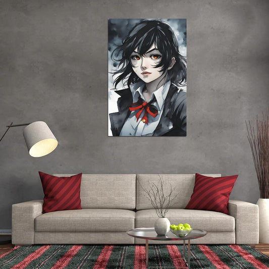Kill La Kill Kill La Kill Ryuko Matoi Kiryuuin Satsuki Action Comedy Anime Poster Manga Art - xonomax