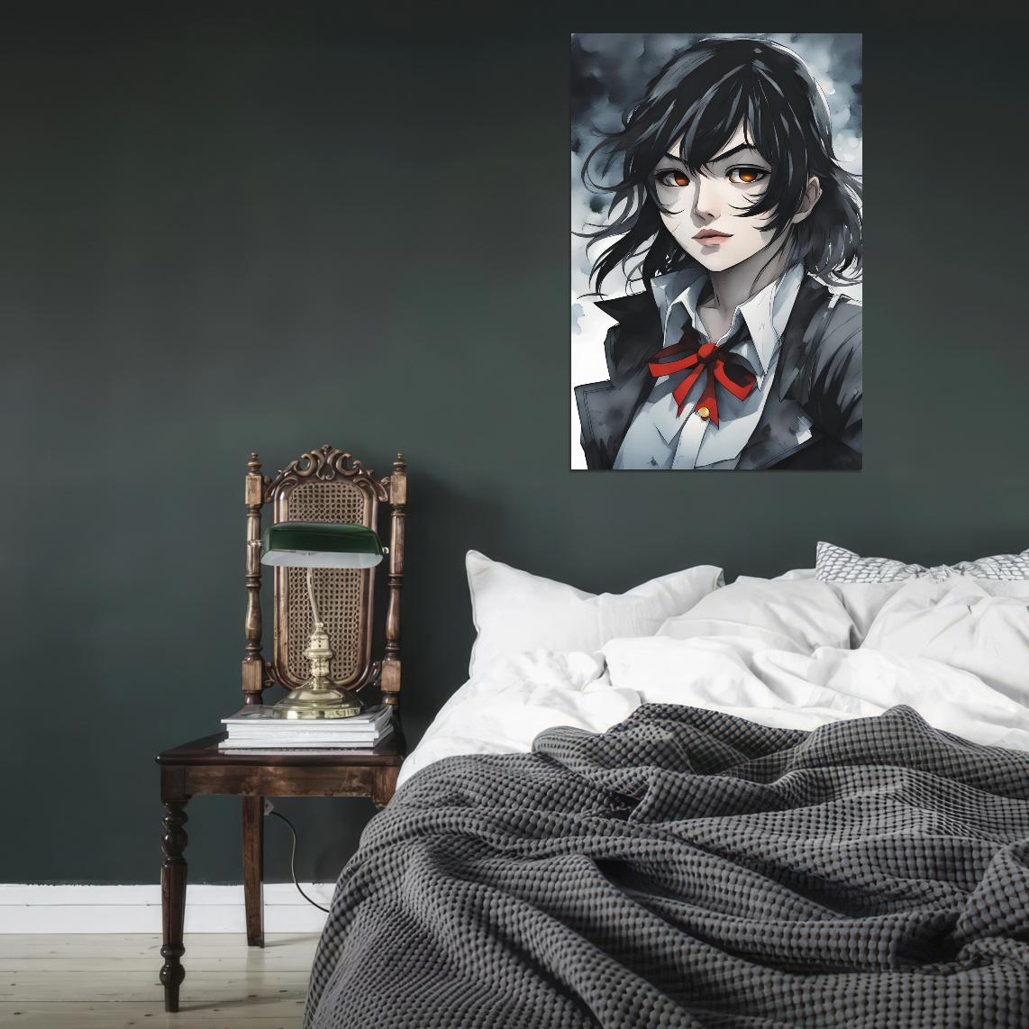 Kill La Kill Kill La Kill Ryuko Matoi Kiryuuin Satsuki Action Comedy Anime Poster Manga Art - xonomax