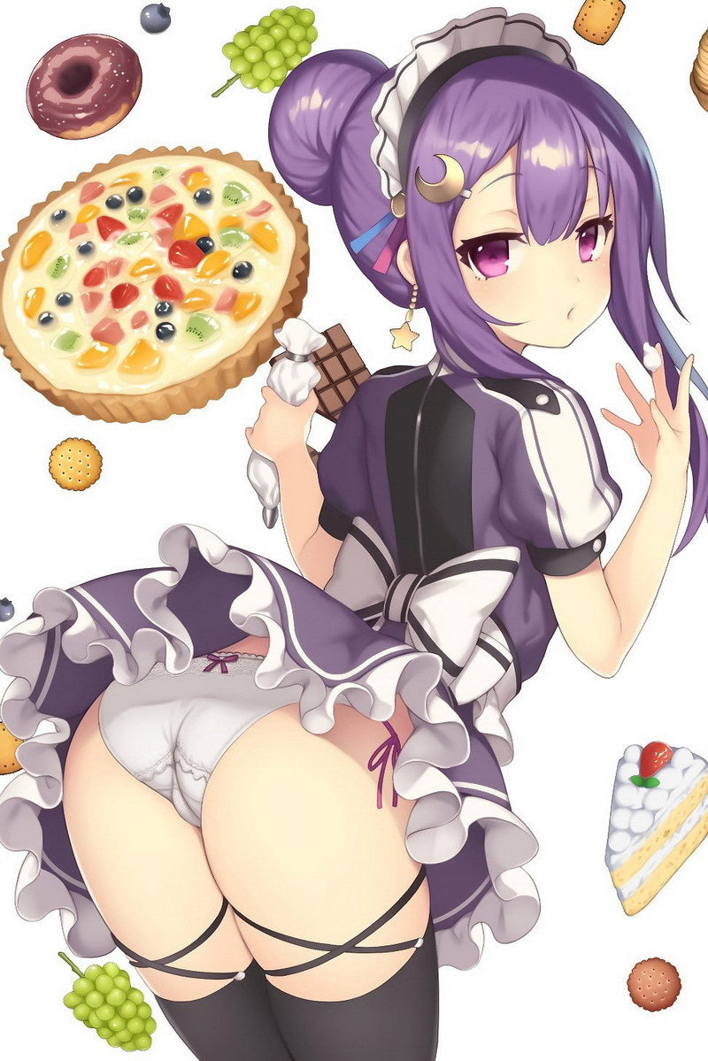 The Touhou Project Patchouli Knowledge Fantasy Video Game Anime Poster Manga Art Sexy Maid