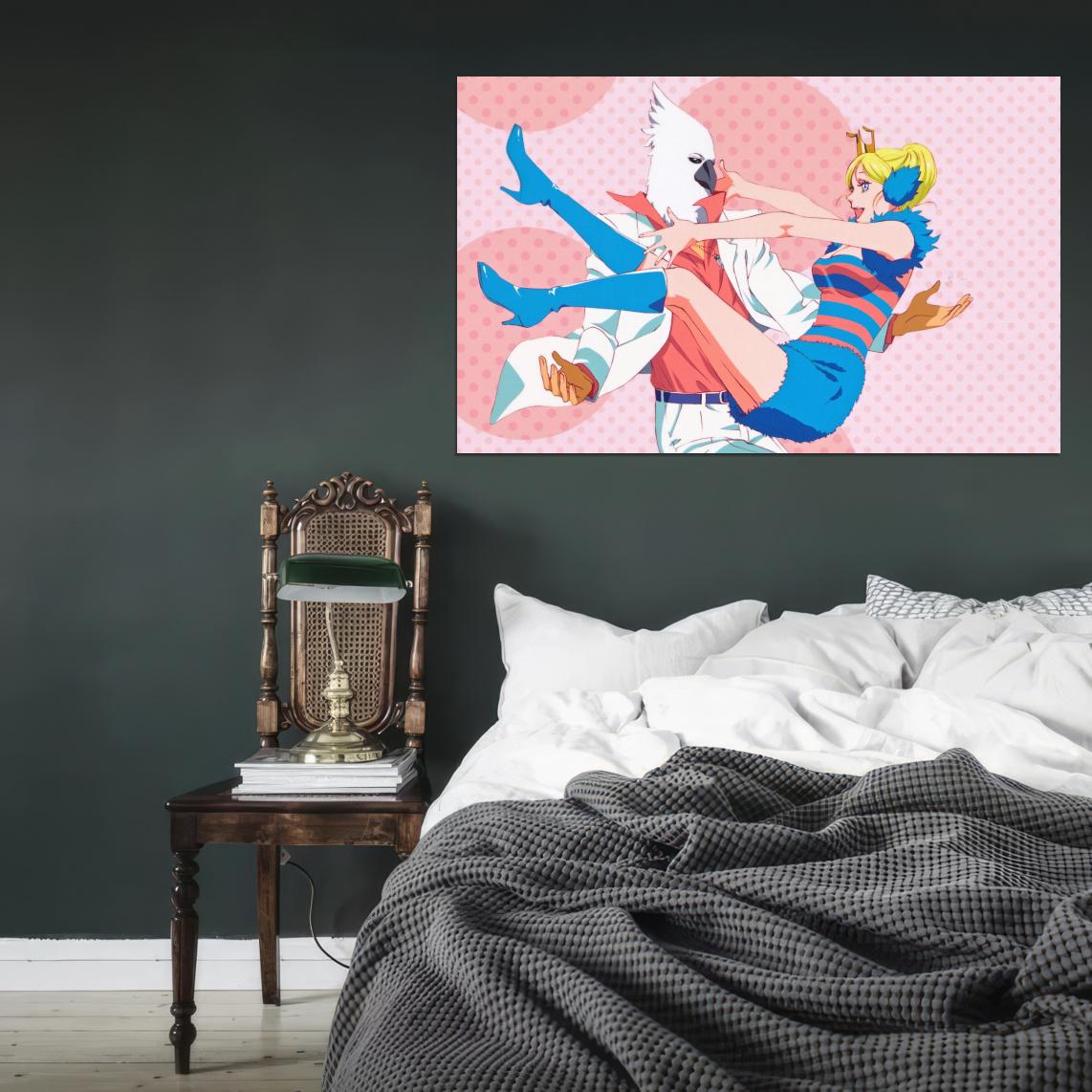 Arakawa Under The Bridge Tv Series Anime Poster Japanese Comedy Romance Jacqueline Billy Manga Art - xonomax