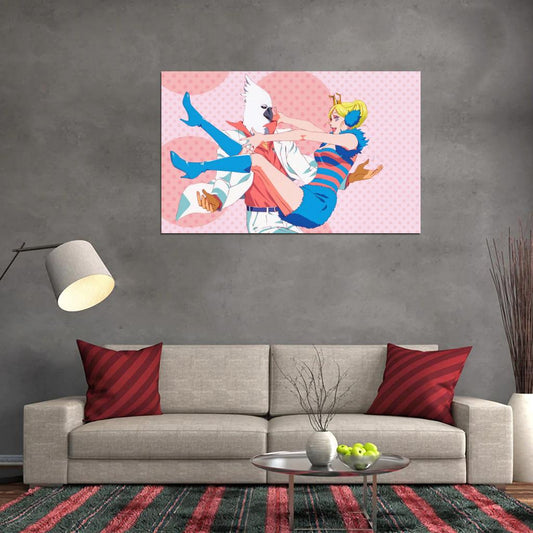 Arakawa Under The Bridge Tv Series Anime Poster Japanese Comedy Romance Jacqueline Billy Manga Art - xonomax