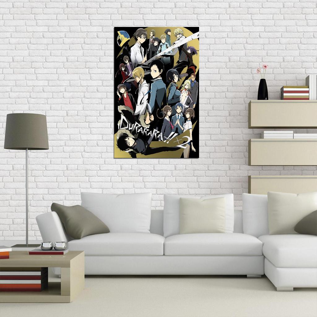 Durarara!! Tv Series Anime Poster Japanese Action Mystery Supernatural Manga Art - xonomax