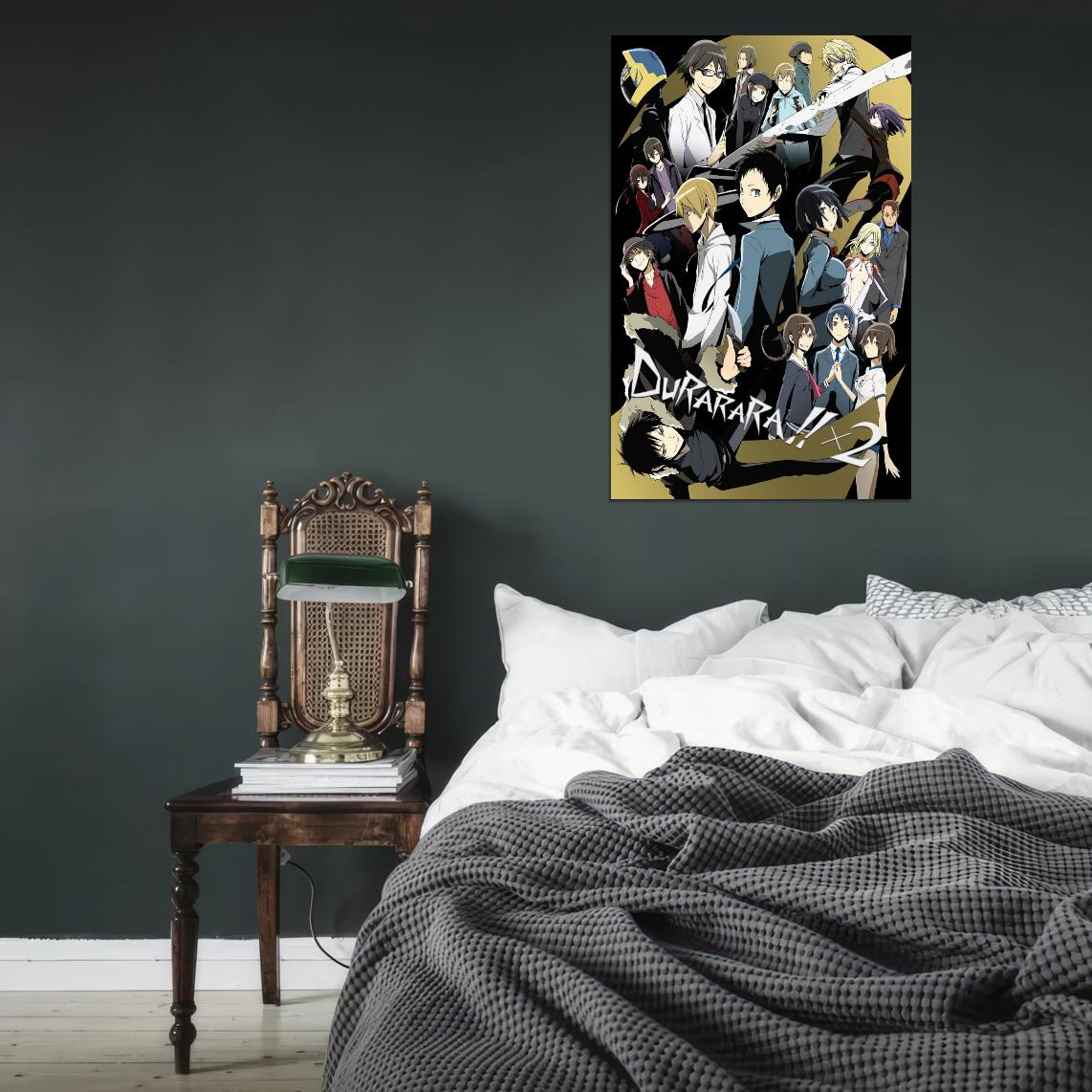 Durarara!! Tv Series Anime Poster Japanese Action Mystery Supernatural Manga Art - xonomax