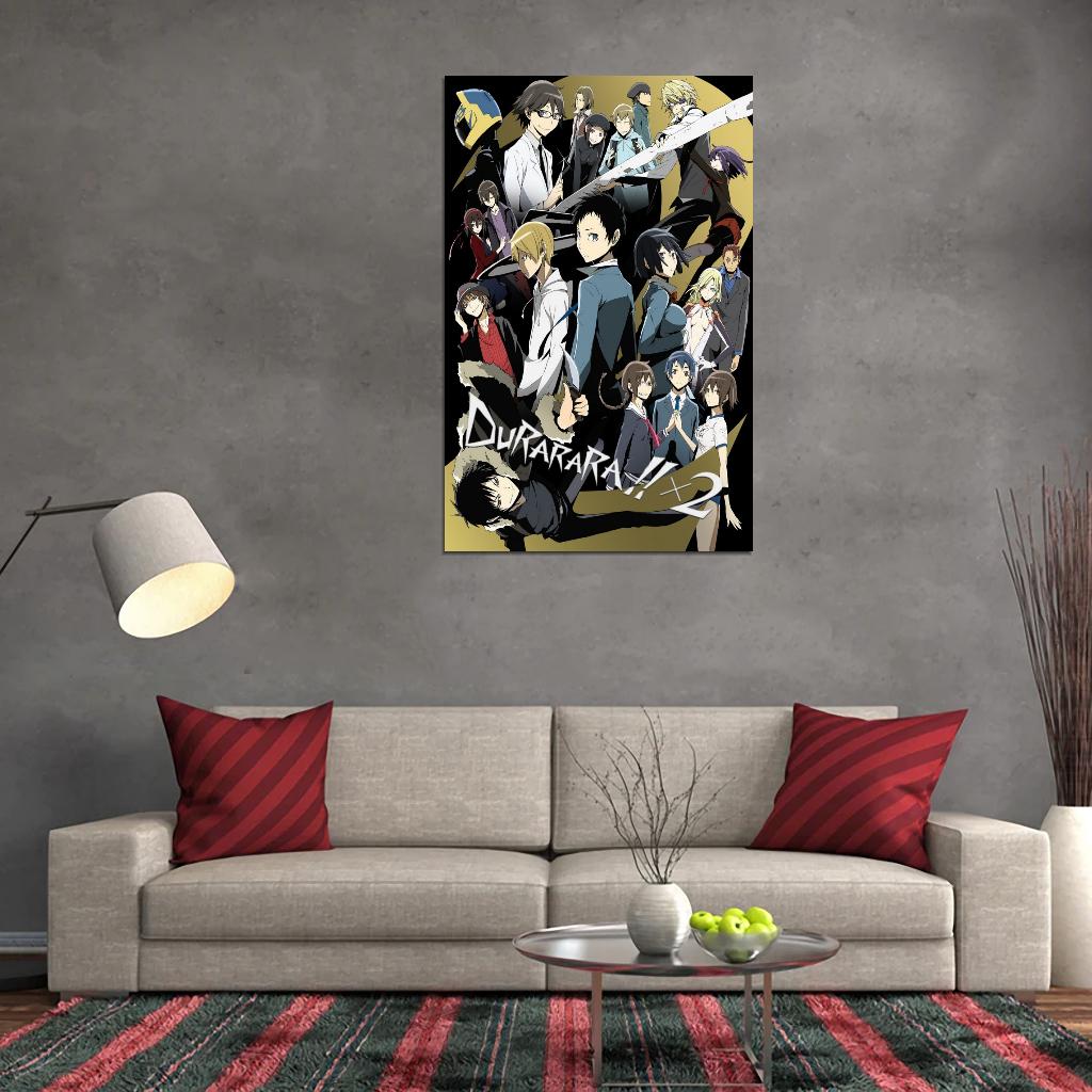 Durarara!! Tv Series Anime Poster Japanese Action Mystery Supernatural Manga Art - xonomax