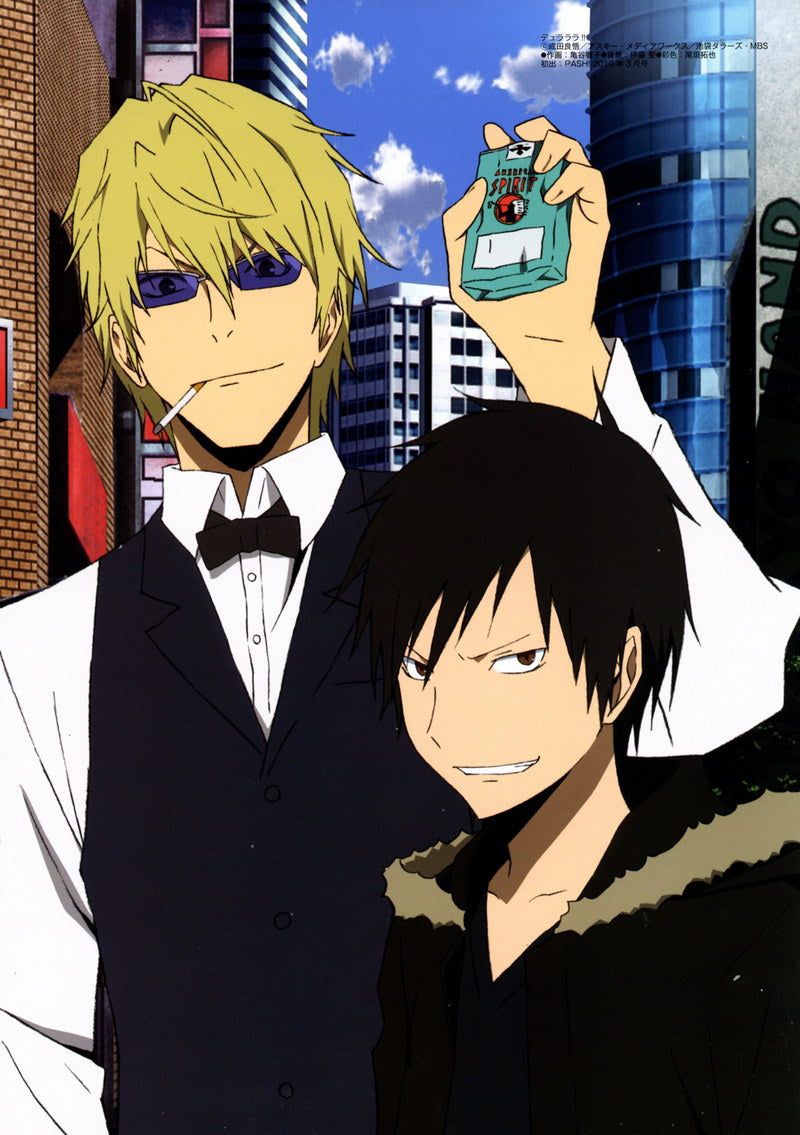 Durarara!! Tv Series Anime Poster Japanese Action Mystery Supernatural Manga Art - xonomax