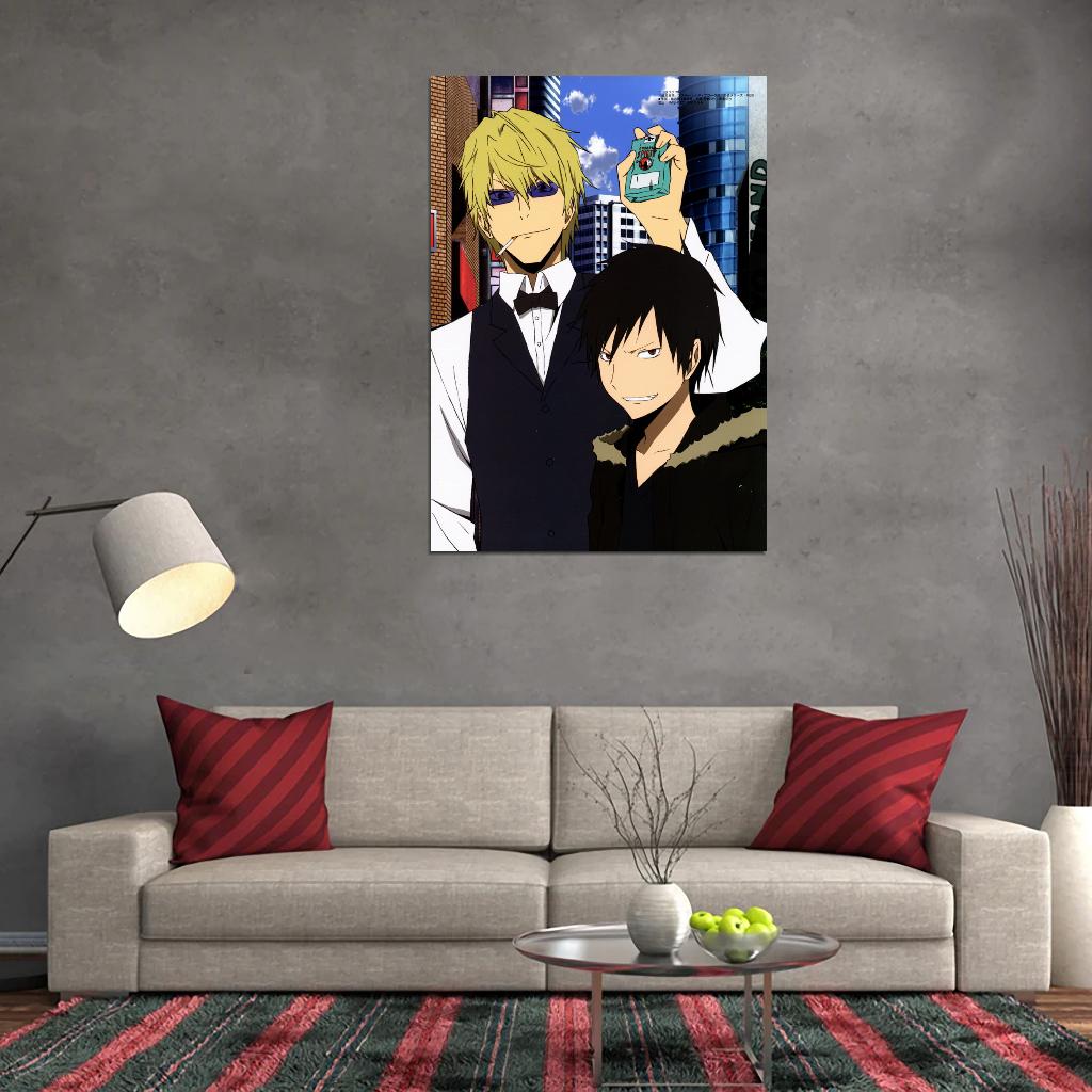 Durarara!! Tv Series Anime Poster Japanese Action Mystery Supernatural Manga Art - xonomax