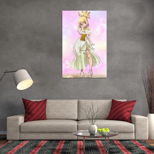 Dr. Stone Anime Poster Japanese Sci-fi Adventure Kohaku Manga Art - xonomax