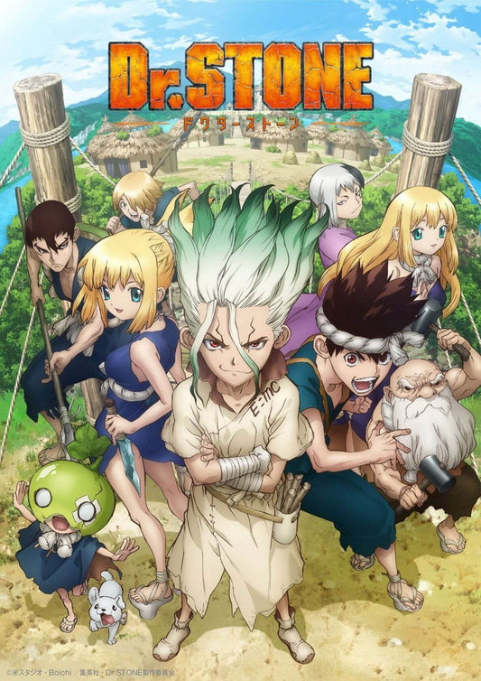 Dr. Stone Anime Poster Japanese Sci-fi Adventure Manga Art - xonomax