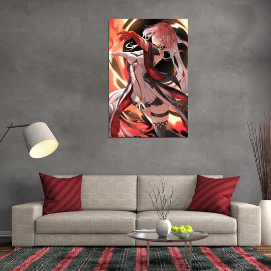Wuthering Waves Changli Video Game Anime Poster Japanese Fantasy Adventure Manga Art - xonomax