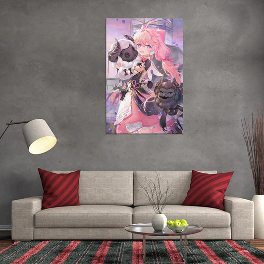 Wuthering Waves Encore Video Game Anime Poster Japanese Fantasy Adventure Manga Art - xonomax