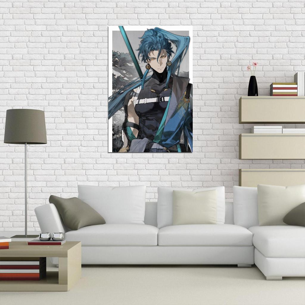 Wuthering Waves Jiyah Video Game Anime Poster Japanese Fantasy Adventure Manga Art - xonomax