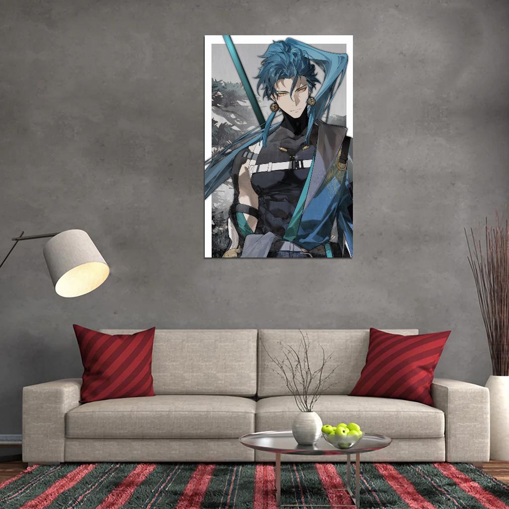 Wuthering Waves Jiyah Video Game Anime Poster Japanese Fantasy Adventure Manga Art - xonomax