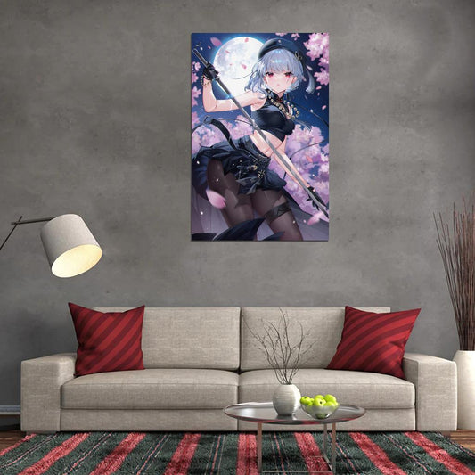 Wuthering Waves Sanhua Video Game Anime Poster Chinese Fantasy Adventure Manga Art - xonomax