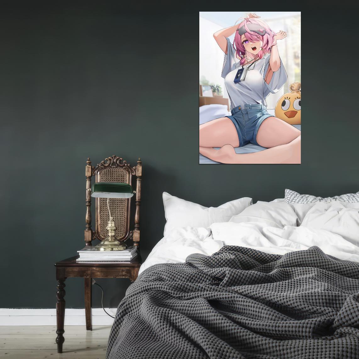 Wuthering Waves Taoqi Video Game Anime Poster Japanese Fantasy Adventure Cute Sexy Girl Manga Art - xonomax