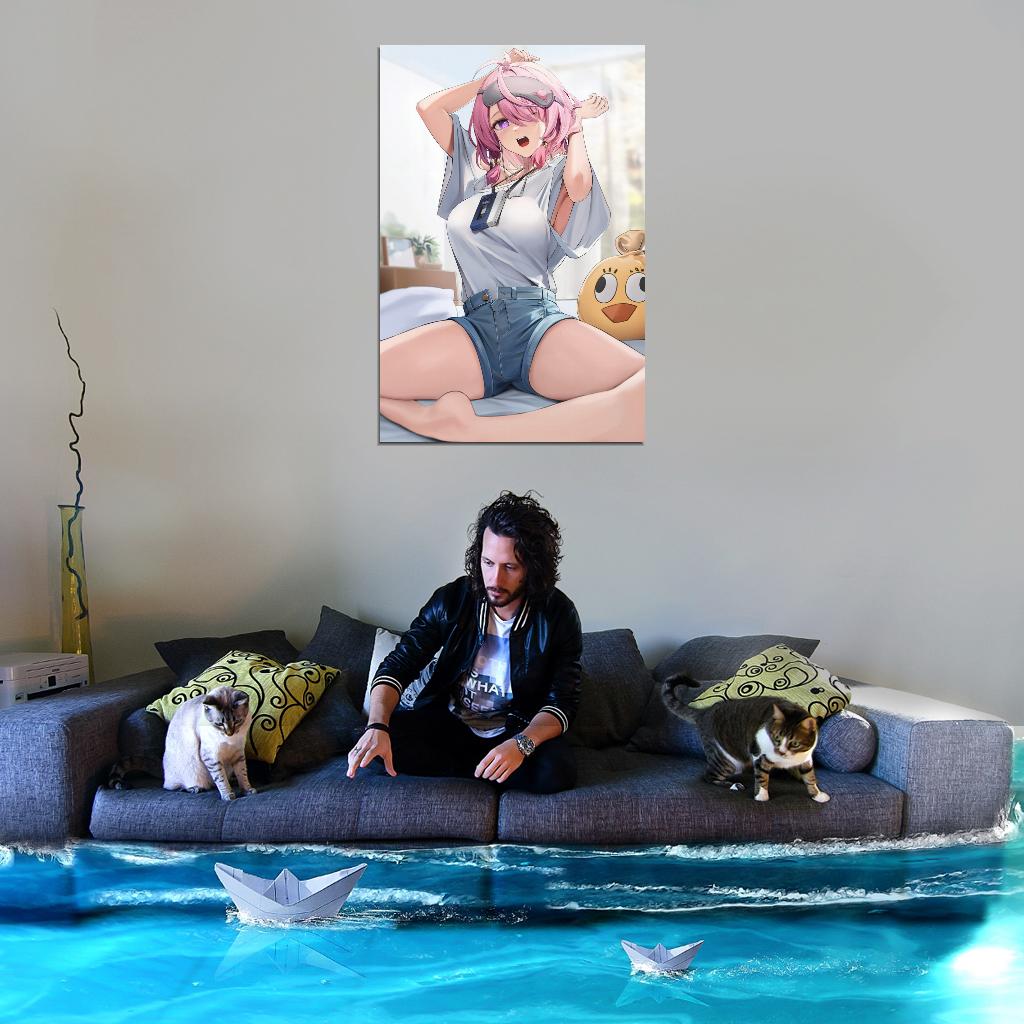 Wuthering Waves Taoqi Video Game Anime Poster Japanese Fantasy Adventure Cute Sexy Girl Manga Art