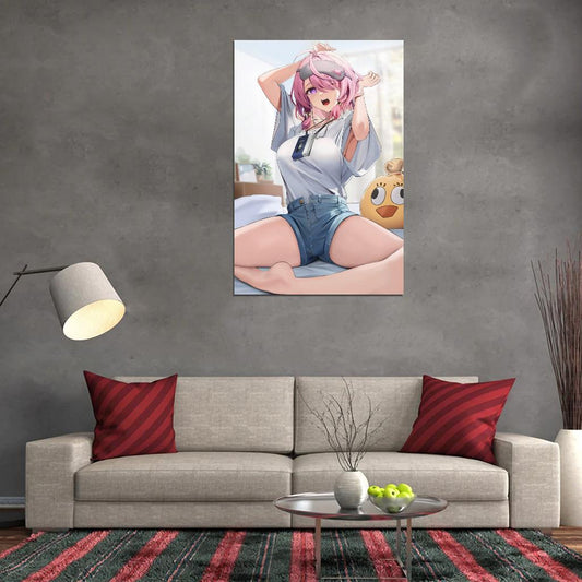 Wuthering Waves Taoqi Video Game Anime Poster Japanese Fantasy Adventure Cute Sexy Girl Manga Art - xonomax