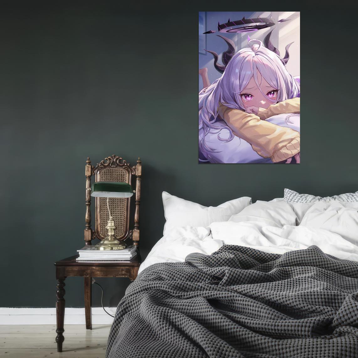 Sorasaki Hina Blue Archive Video Game Anime Poster Japanese School Girl Cutecore Room Decor Kawaii Aesthetic Manga Art - xonomax