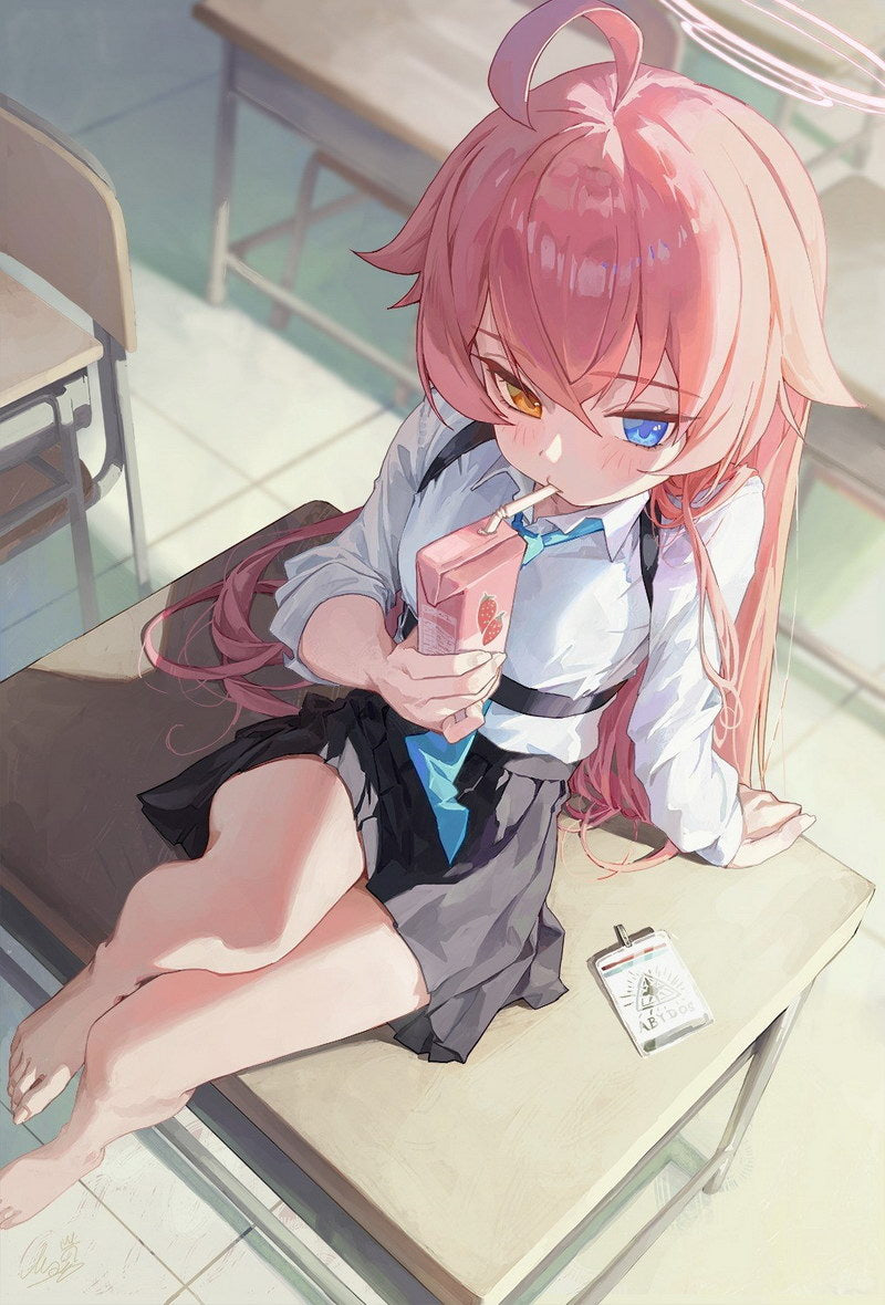 Takanashi Hoshino Blue Archive Video Game Anime Poster Japanese School Girl Cutecore Room Decor Kawaii Aesthetic Manga Art - xonomax