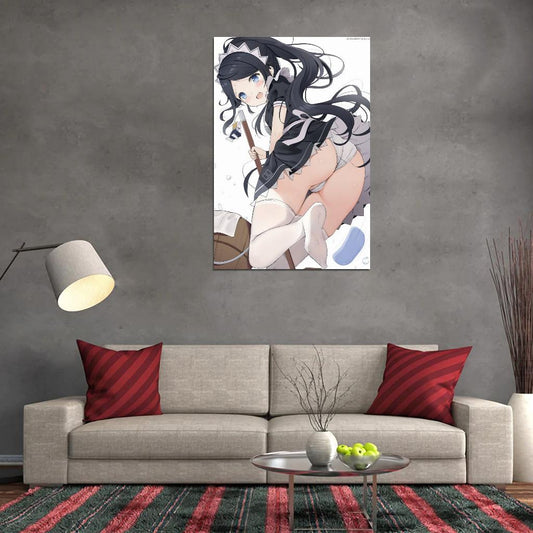 Tendou Alice Blue Archive Video Game Anime Poster Japanese School Girl Cute Sexy Maid Manga Art - xonomax