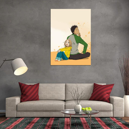 Bunny Drop Tv Series Anime Poster Japanese Cutecore Room Decor Kawaii Aesthetic Manga Art - xonomax