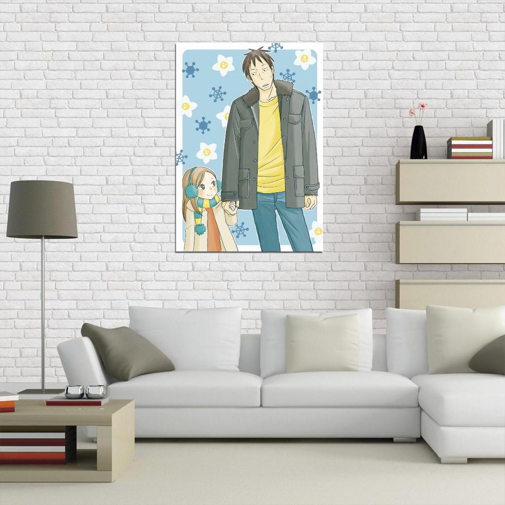 Bunny Drop Tv Series Anime Poster Japanese Cutecore Room Decor Kawaii Aesthetic Manga Art