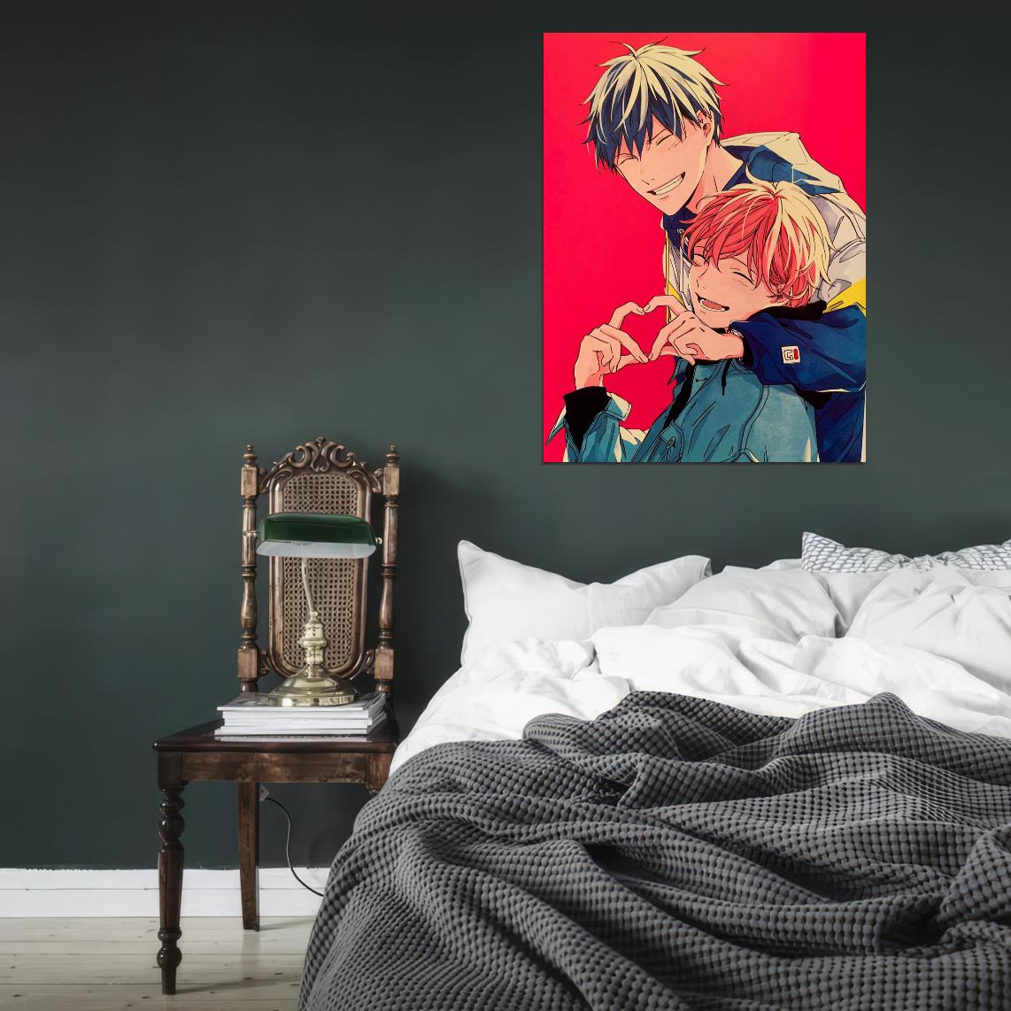 Given Tv Series Anime Poster Japanese Romance Music Drama Yaoi Boys Love Cutecore Manga Art - xonomax