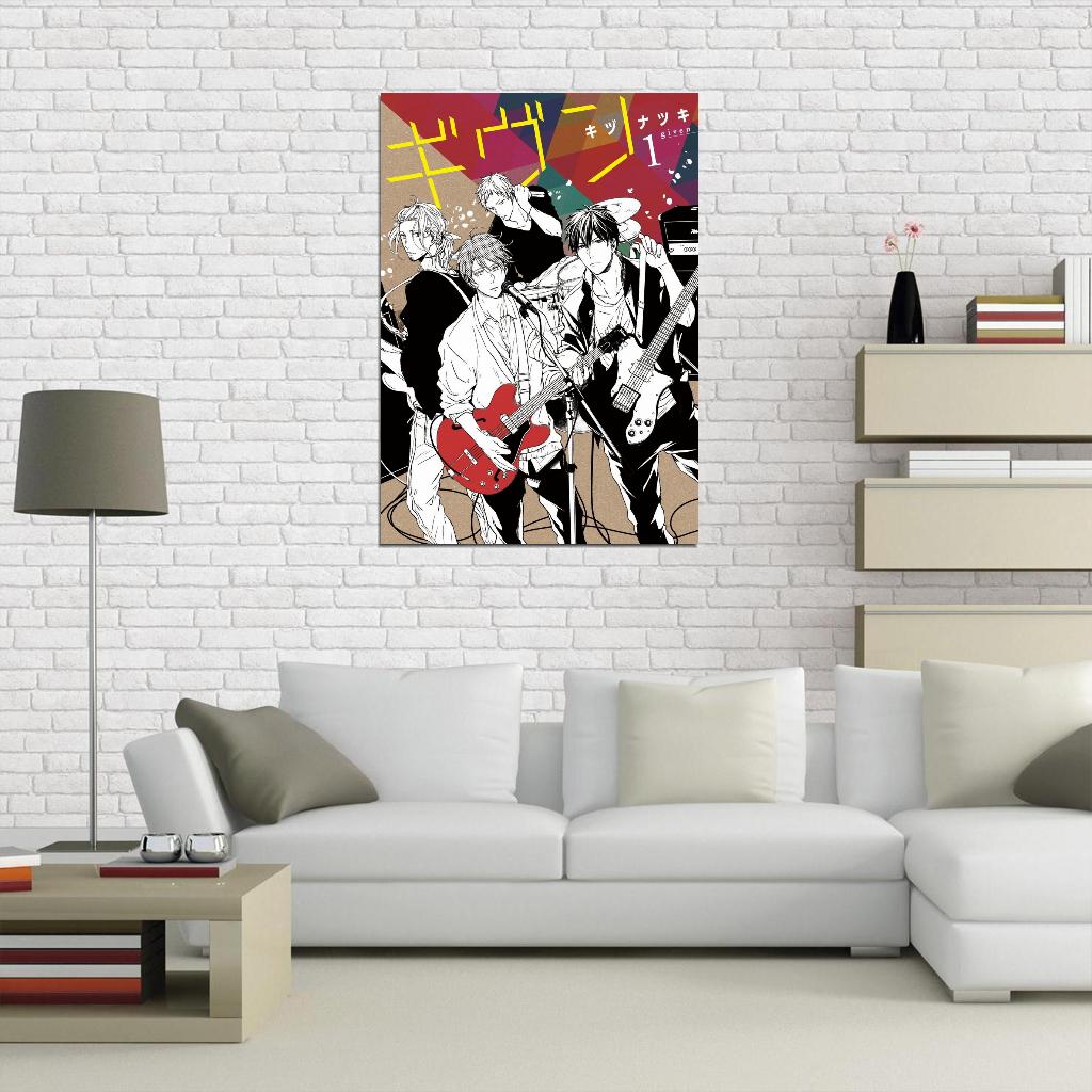 Given Tv Series Anime Poster Japanese Romance Music Drama Yaoi Boys Love Manga Art