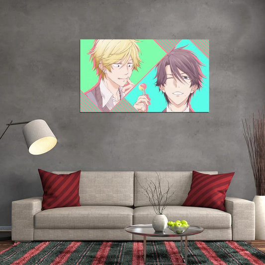 Hitorijime My Hero Anime Poster Yaoi Gay Boys Love Romance Manga Art - xonomax