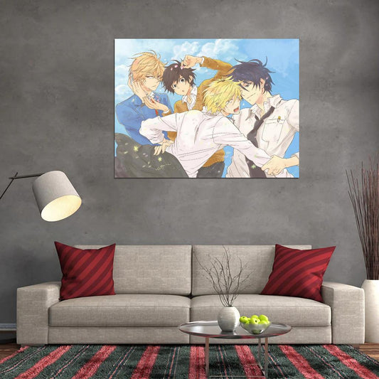 Hitorijime My Hero Anime Poster Yaoi Gay Boys Love Romance Manga Art - xonomax