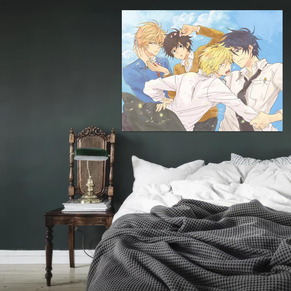 Hitorijime My Hero Anime Poster Yaoi Gay Boys Love Romance Manga Art - xonomax