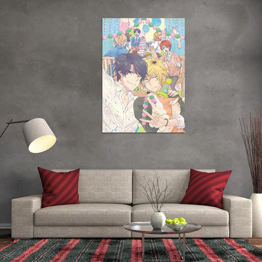Hitorijime My Hero Anime Poster Yaoi Gay Boys Love Romance Manga Art - xonomax