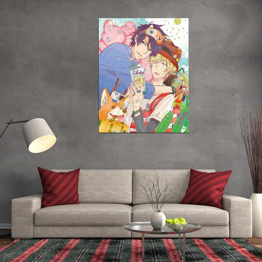 Hitorijime My Hero Anime Poster Yaoi Gay Boys Love Romance Manga Art - xonomax
