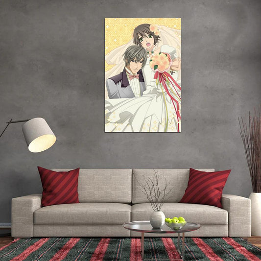 Junjou Romantica Misaki Takahashi Akihiko Usami Yaoi Boys Love Anime Poster Manga Art - xonomax
