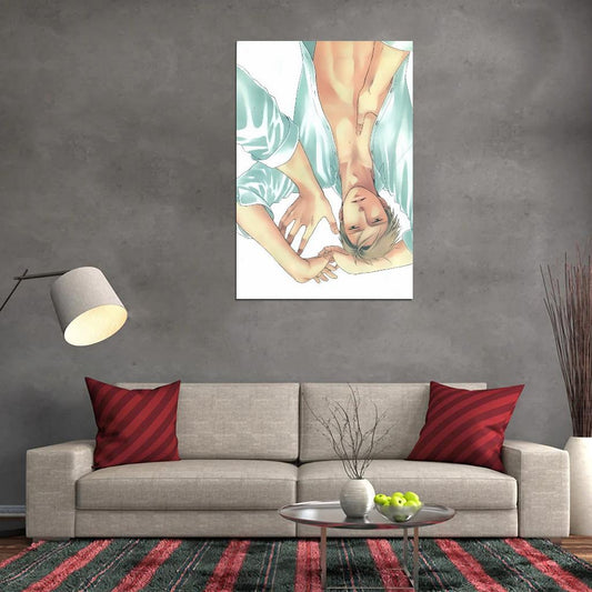 Saezuru Tori Wa Habatakanai Anime Poster Gay Yaoi Boys Love Drama Romance Manga Art - xonomax