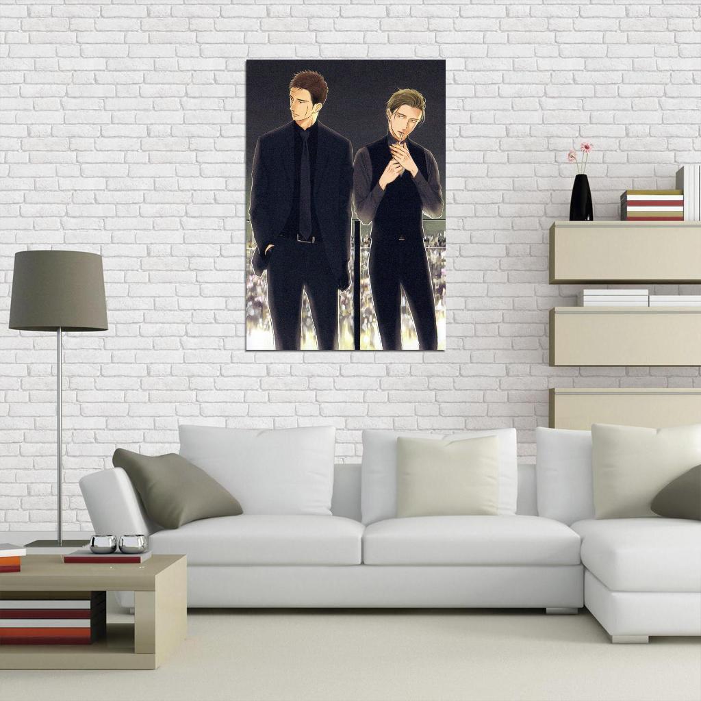 Saezuru Tori Wa Habatakanai Anime Poster Gay Yaoi Boys Love Drama Romance Manga Art