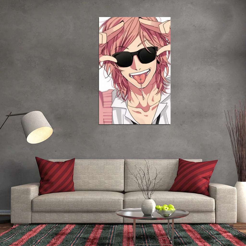 Yarichin Bitch Club Tv Series Anime Poster Yaoi Gay Boys Love Lgbtq+ Cutecore Room Decor Aesthetic Manga Art