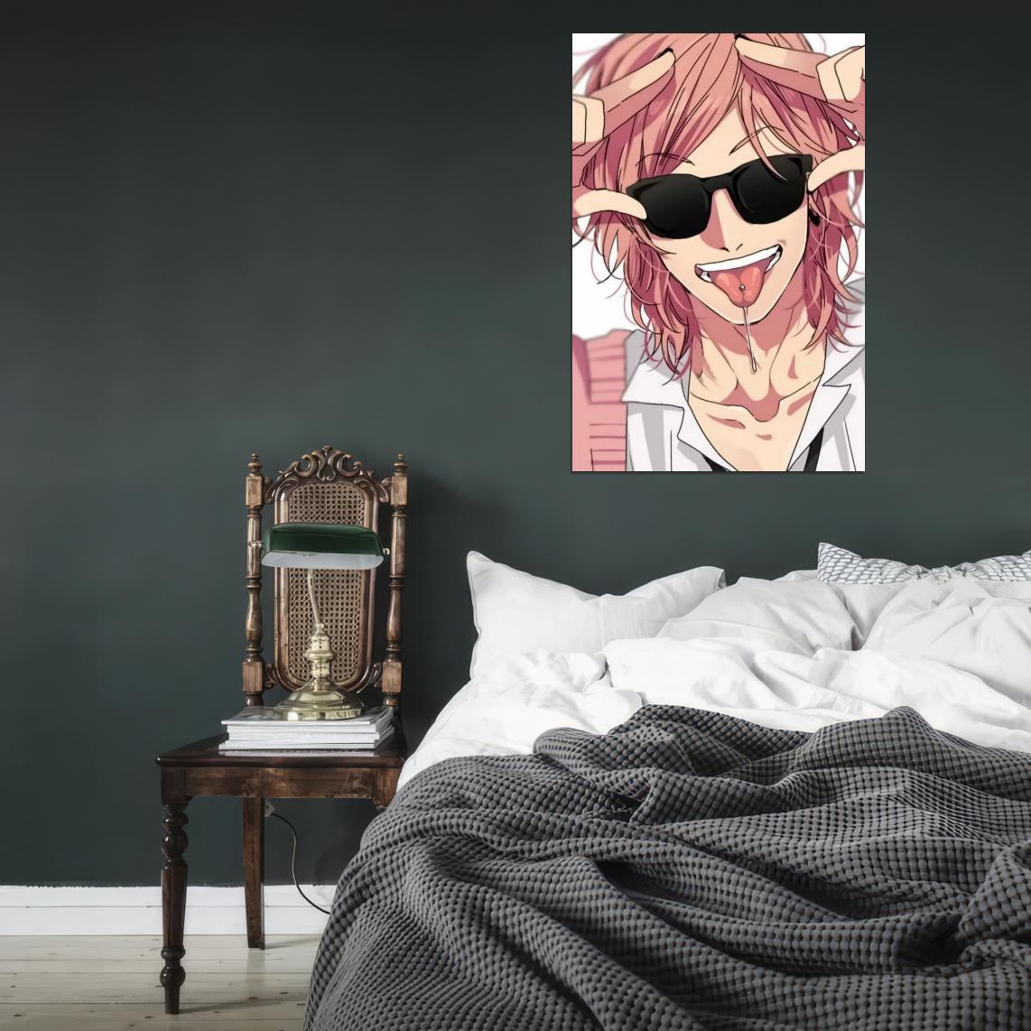 Yarichin Bitch Club Tv Series Anime Poster Yaoi Gay Boys Love Lgbtq+ Cutecore Room Decor Aesthetic Manga Art - xonomax