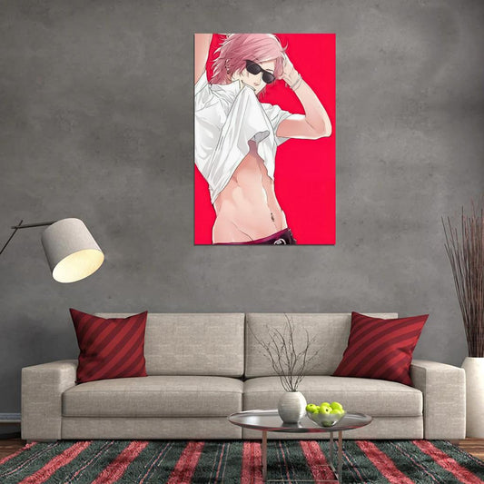 Yarichin Bitch Club Tv Series Anime Poster Yaoi Gay Boys Love Lgbtq+ Manga Style Manga Art - xonomax