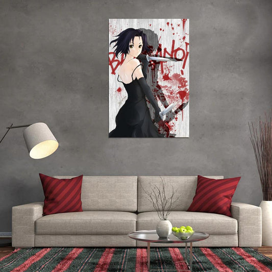 Baccano! Tv Series Anime Poster Japanese Action Mystery Supernatural Manga Art - xonomax